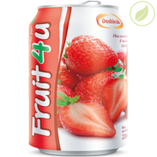 Напиток "Fruit4u" со вкусом клубники, "Доширак", 238мл