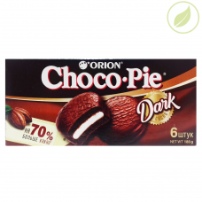 Кондитерское изделие ,Choco pie dark, 6 шт